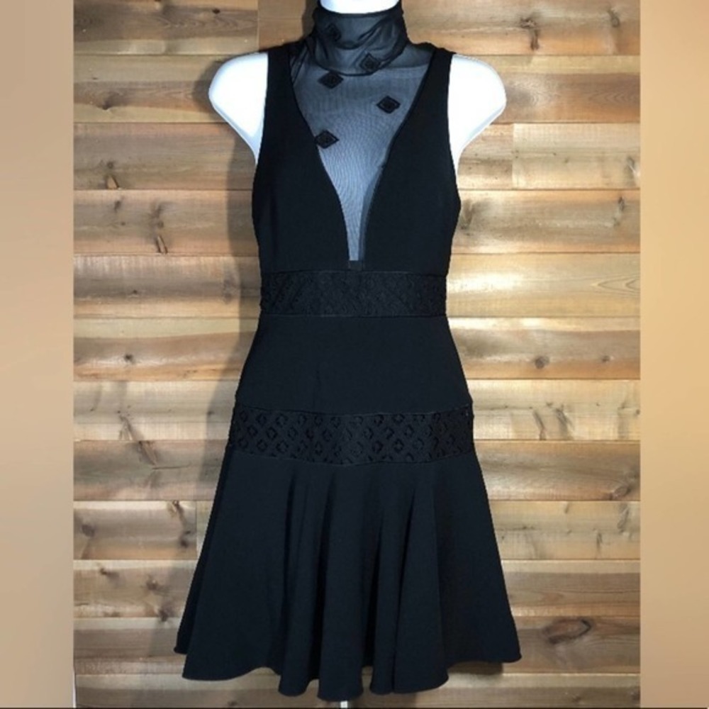 Cinq à Sept Black Concordia Dress Size 0 - Picture 2 of 13